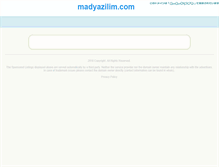Tablet Screenshot of madyazilim.com